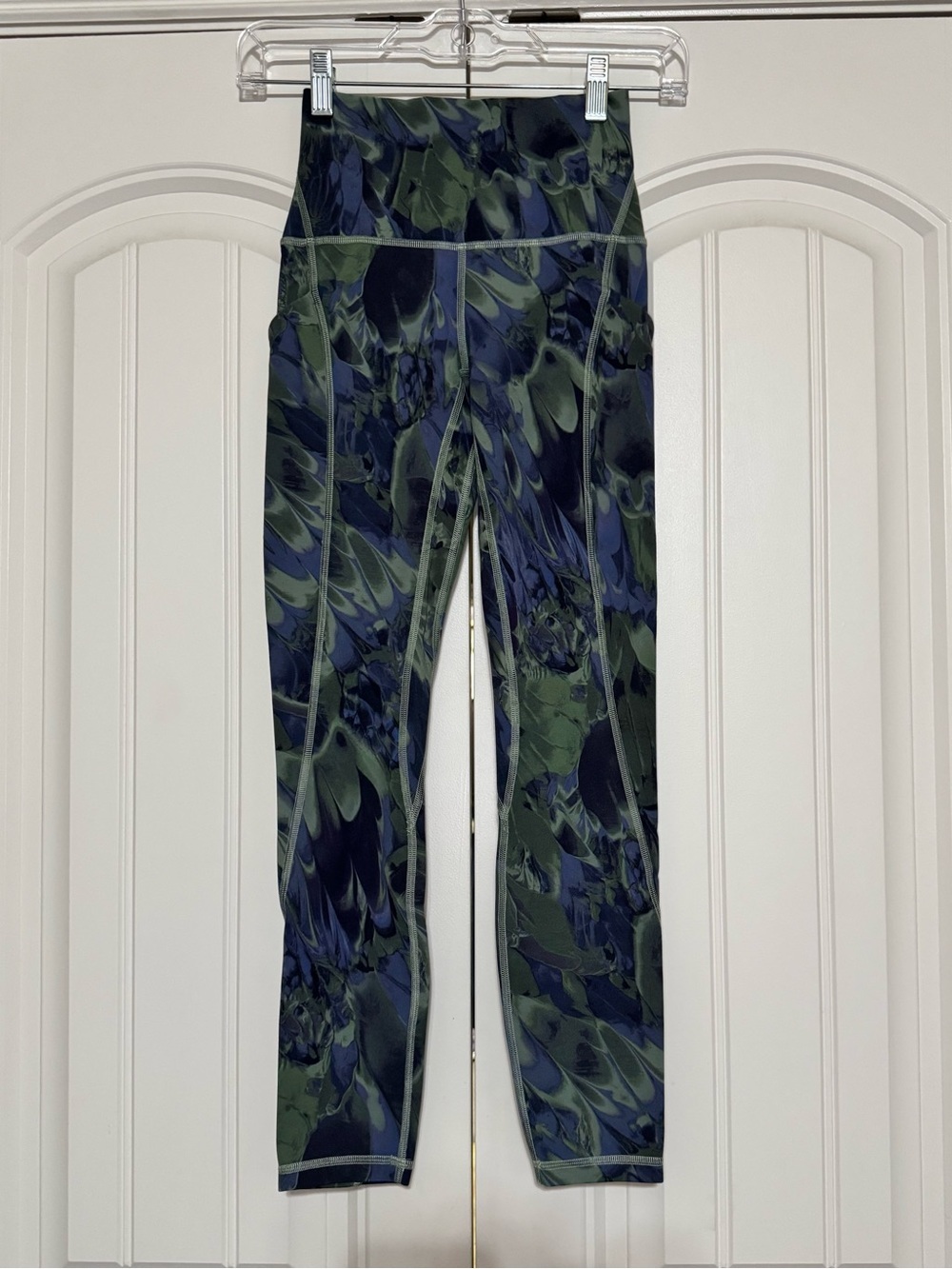 Lululemon Align High-Rise Pant with Pockets 25" Nouveau Marble Palm Court Multi
